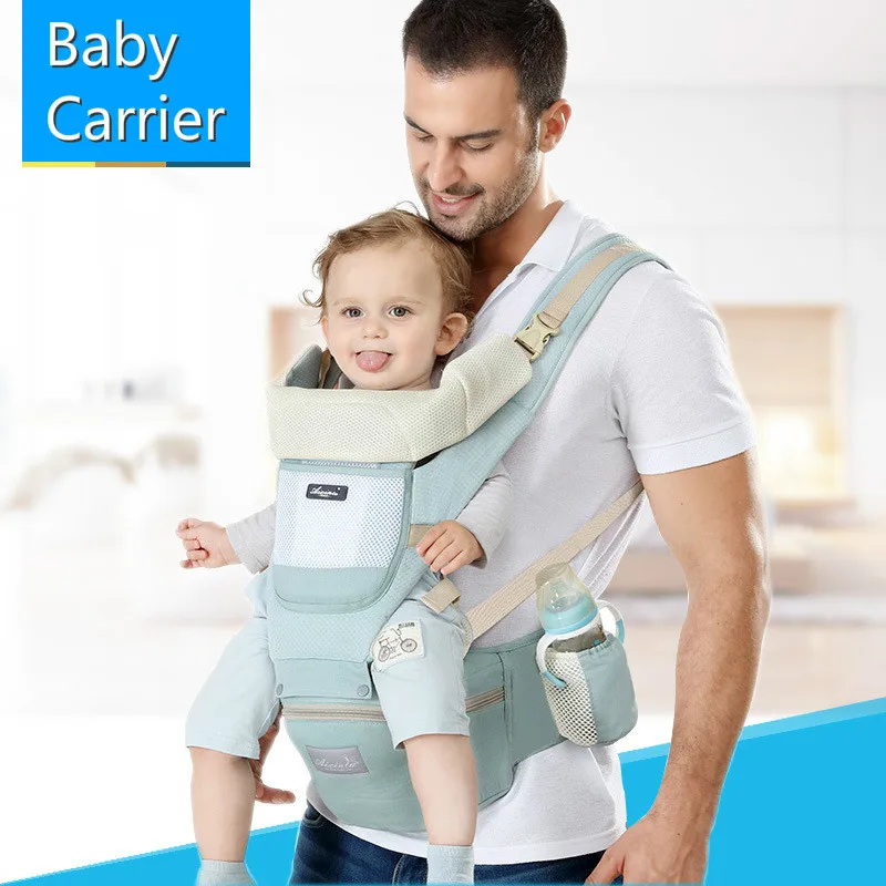Portebébé ergonomique Hipseat siège face avant kangourou pour bébé écharpe de portage usage quotidien et voyag