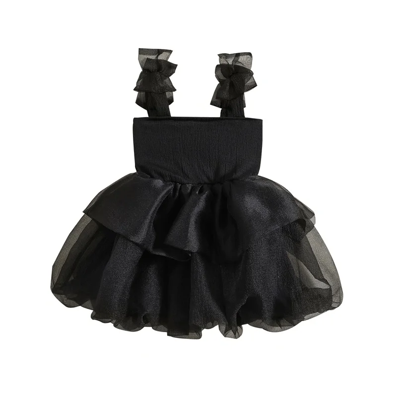 Robe Tutu Élégante pour Bébé Fille en Tulle Tenue Princesse Occasion Spéciale Été 01 Ans
