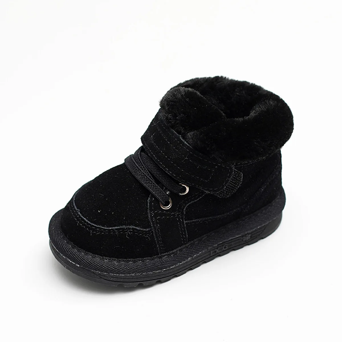 Bottes de neige bébé filles garçons 46 ans faux fourrure antiglisse semelle caoutchouc hiver intérieur extérie