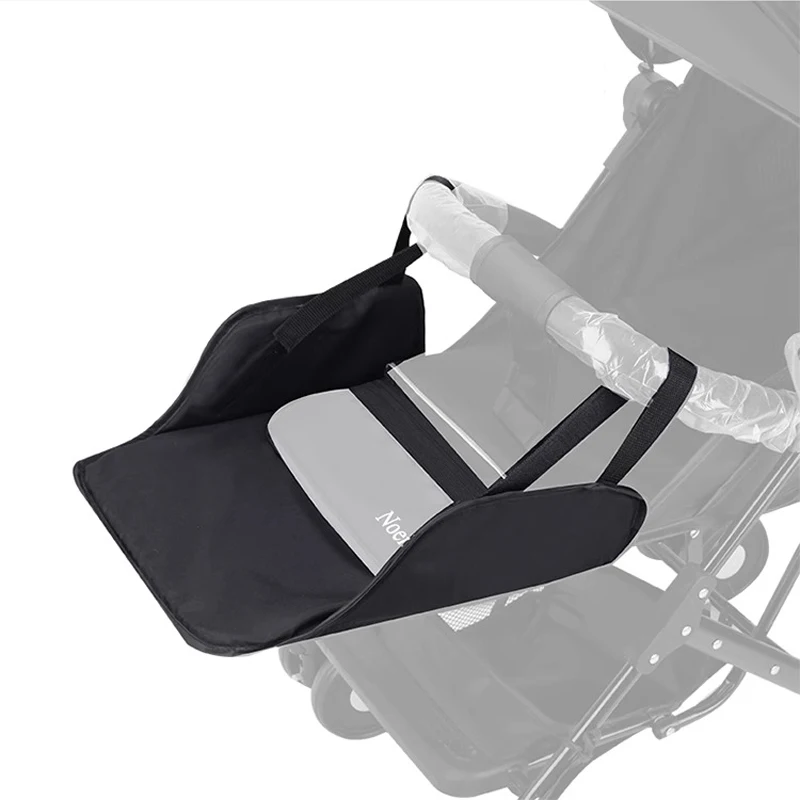 Accessoire poussette plateau enfant extension universelle noir gris logo noe stroller accessory enfant design