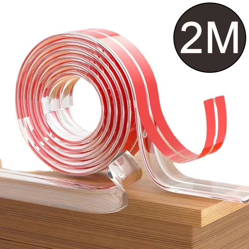 Bande de protection d'angle de meuble 2m adhésive transparente anticollision bébé sécurité intérieur maison pr