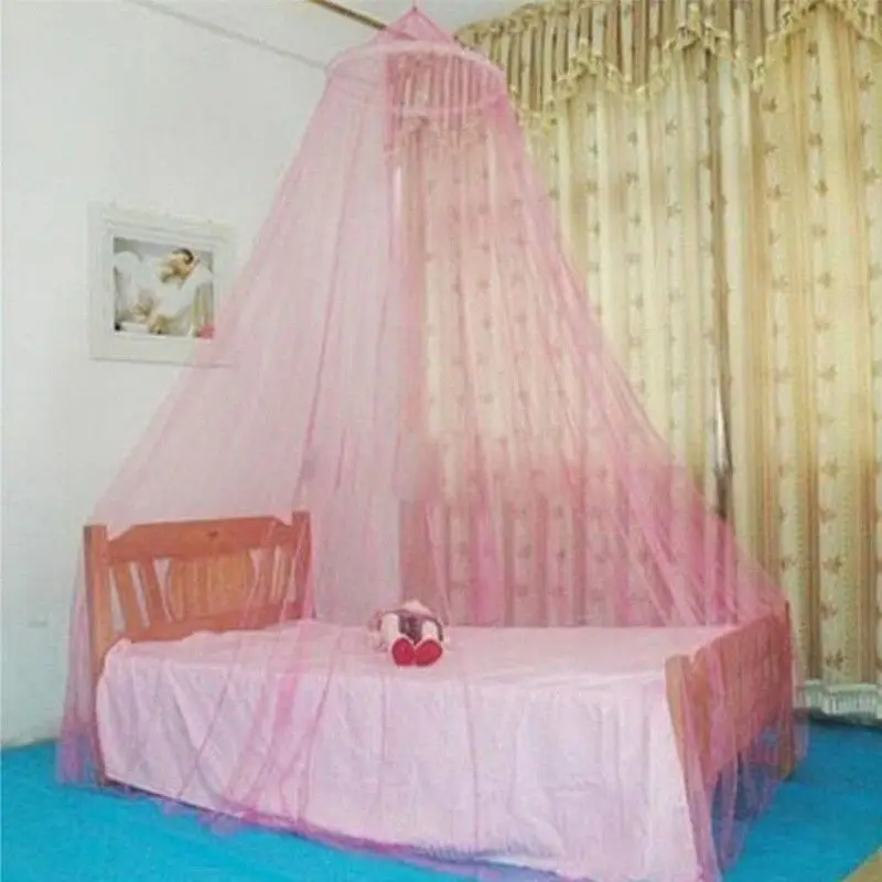 Moustiquaire portable lit double tissu maille polyester décoration
