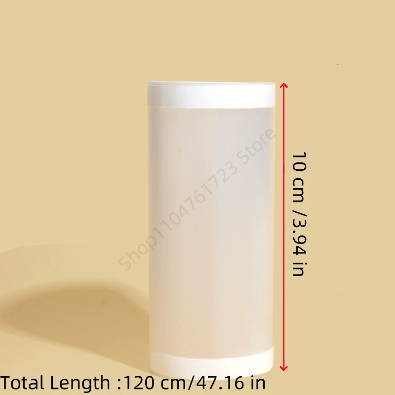 Tube de stockage transparent 120cm 10cm protection antipincement bébé rangement multifonction poussette access
