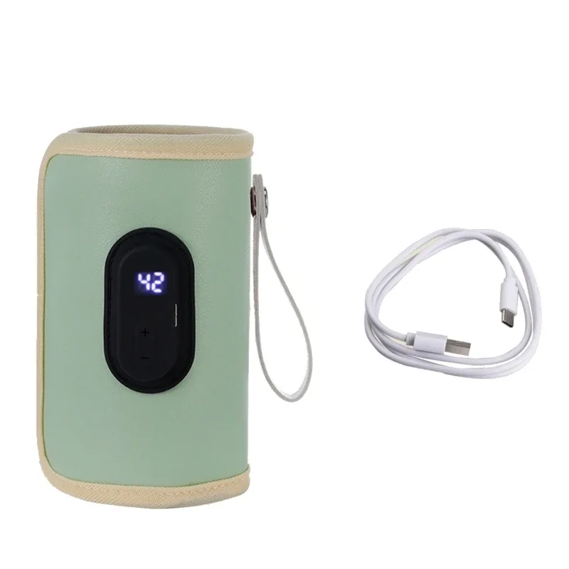 Chauffebiberon portable USB électrique pour bébé design moderne