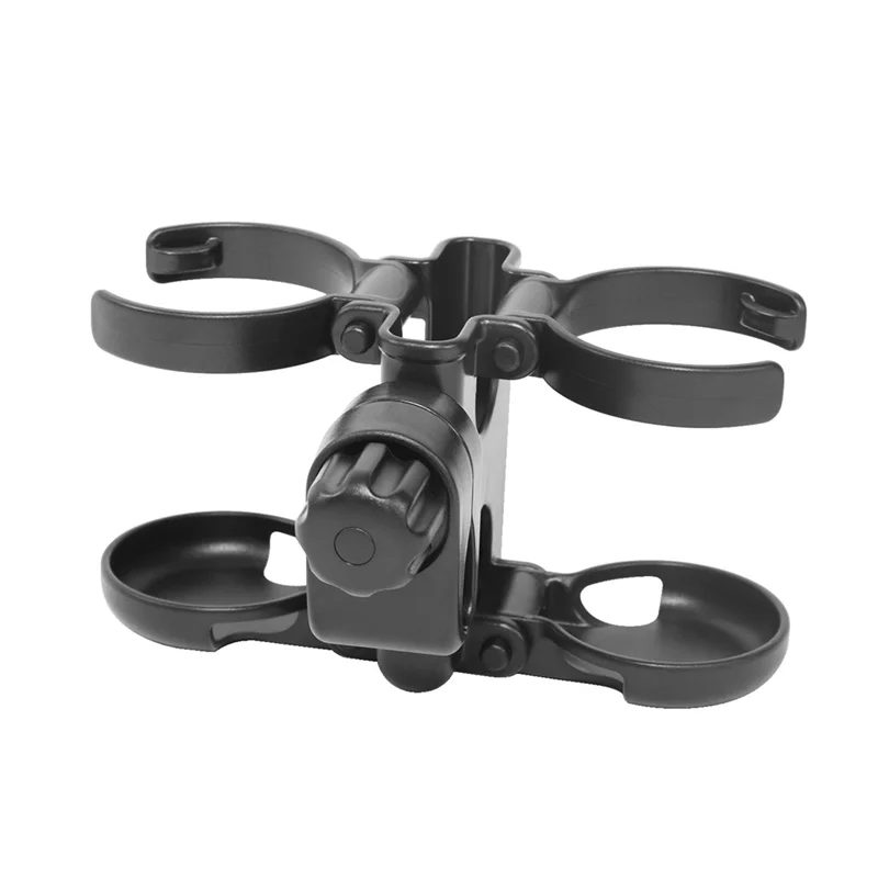 Support bouteille universel rotatif noir pour vélo randonnée cyclisme activités outdoor持ちブラック