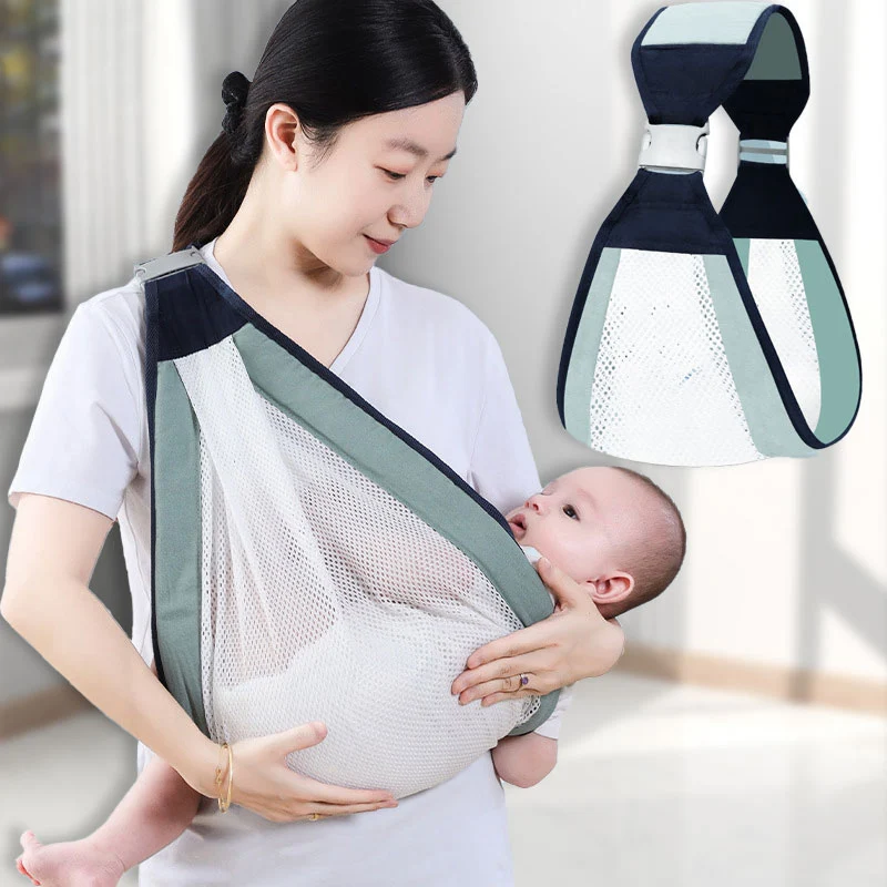 Portebébé épaule simple pour sorties léger 036 mois confortable et sécurisé matelassé en coton
