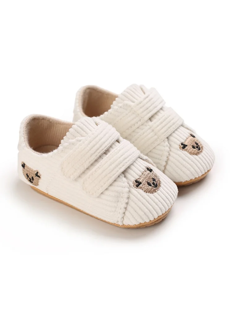 Chaussons bébé intérieur mihautes confort antidérapant motif animal