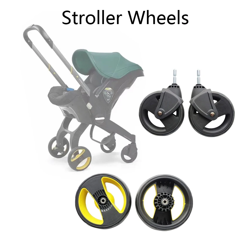 Foo Foo Roues universelles pour poussette bébé accessoires avant arrière durables confortables