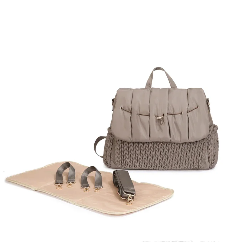 Sac à langer maternité sac d'infirmière sac à dos convertible bébé nouveauné hôpital portage bébé sac de voyag