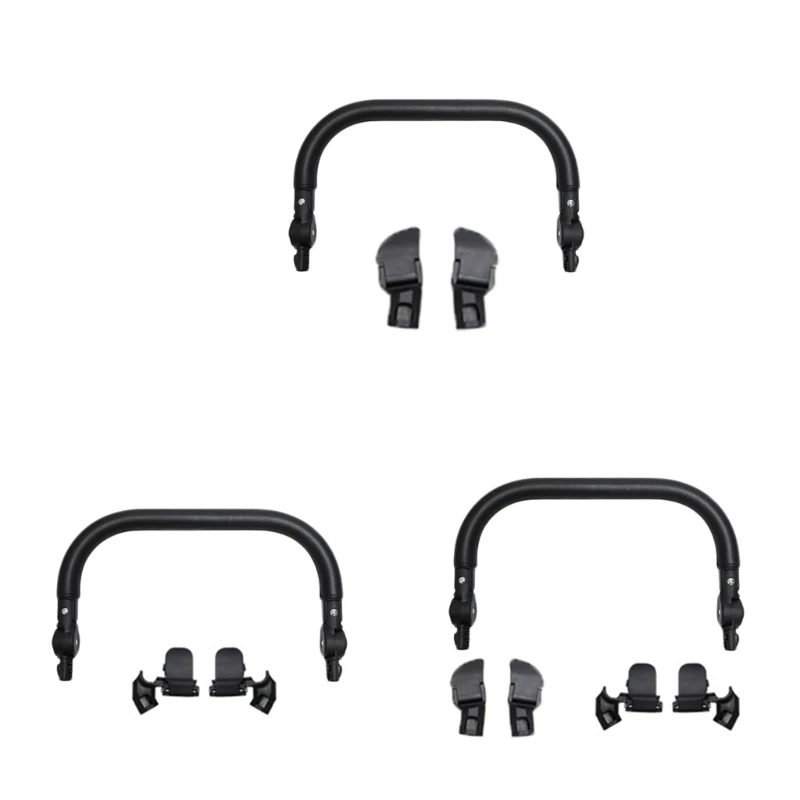 Barres parechocs universelles pour poussettes clips de fixation facile sécurité bébé design minimaliste matéri