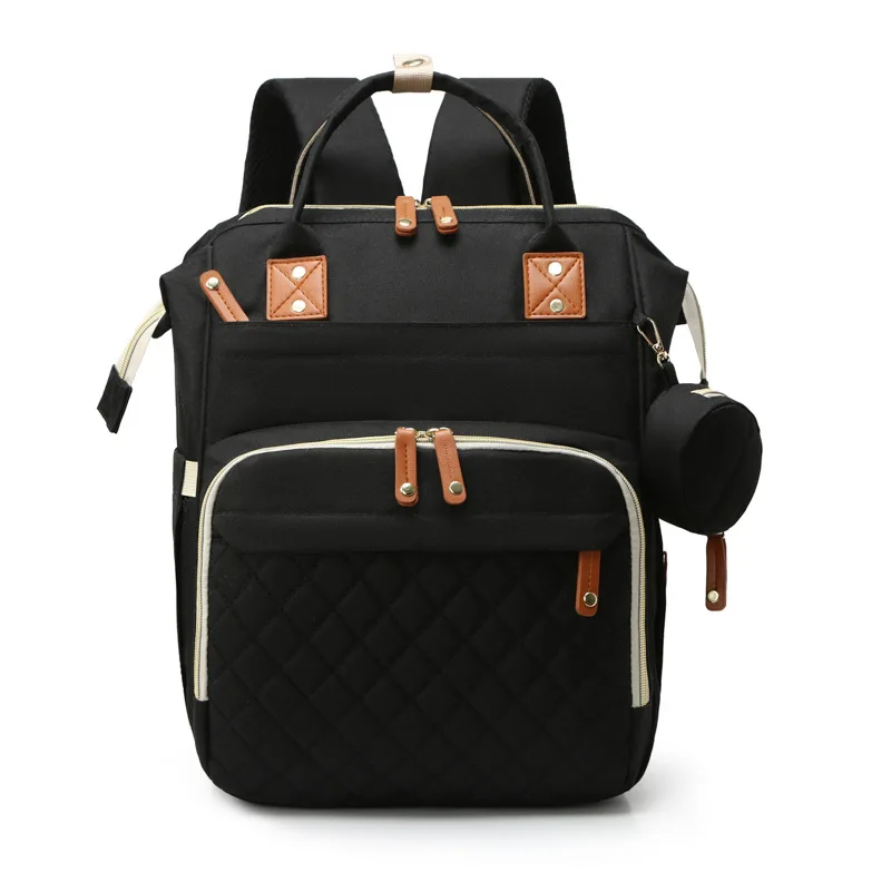 Sac à couches bébé sac de voyage étanche USB grand sac portable maman compartiment biberon aluminium bébé