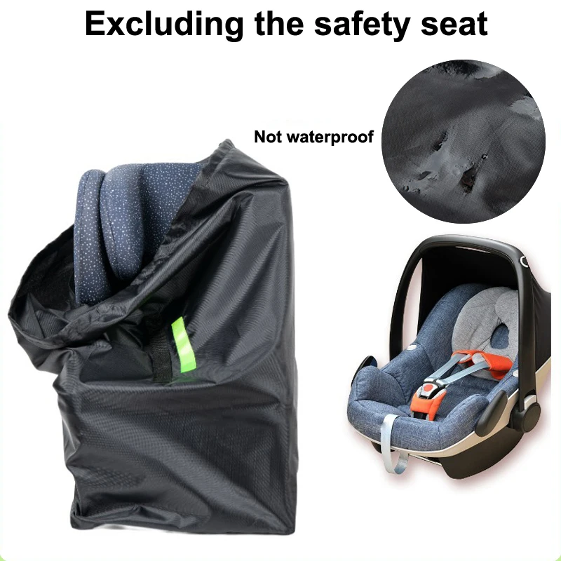 Housse de siège auto imperméable pour bébé sac de voyage spacieux housse protéction siège voiture accessoire b