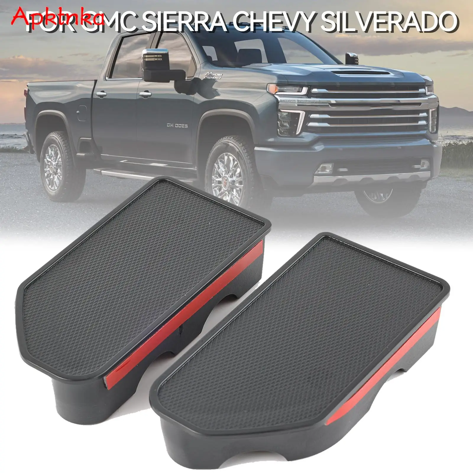 Couverture de protection pour piquet de rail de lit de camion adaptée Chevrolet Silverado GMC Sierra 1500 2500
