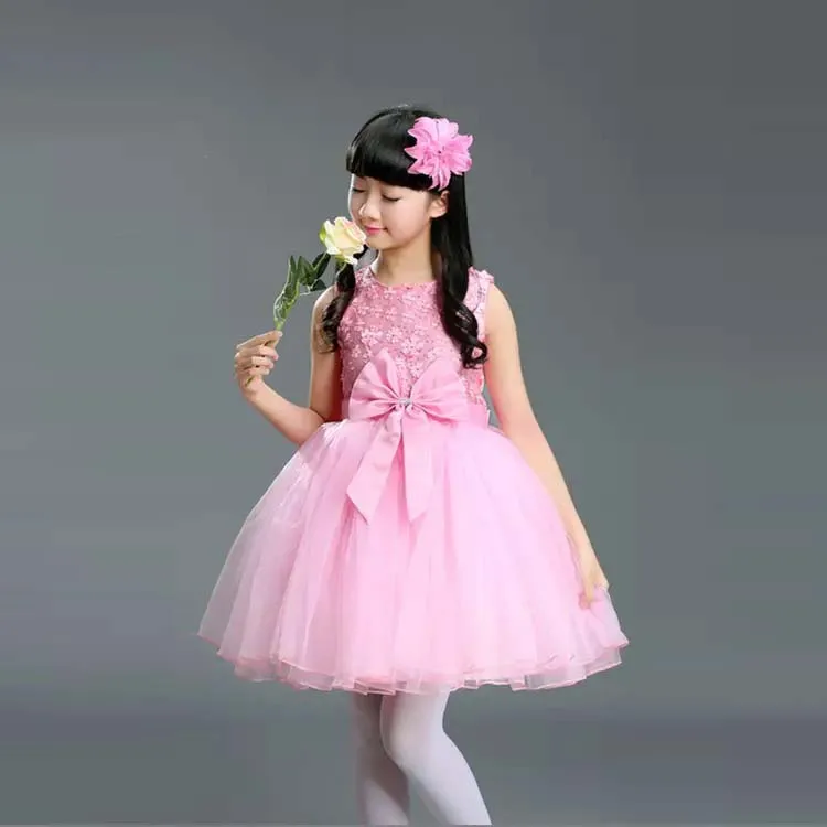 Robe de demoiselle d'honneur pour mariage anniversaire communion bébé