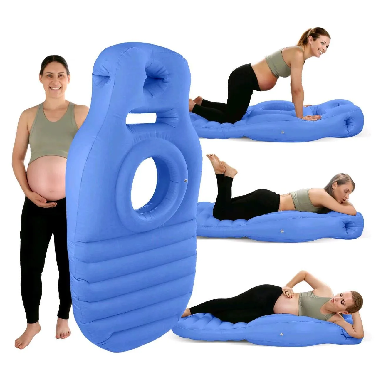Tapis gonflable matelas grossesse yoga tapis corps lit oreiller grossesse oreiller pour dormir corps oreiller 