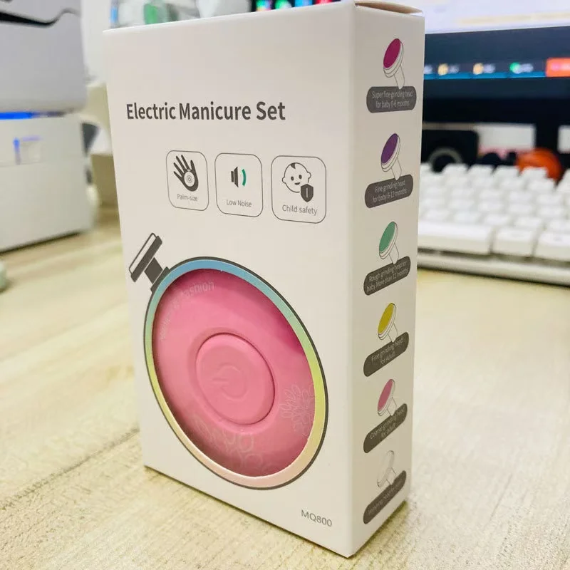 Coupeongles électrique portable sans fil pour bébé con conception