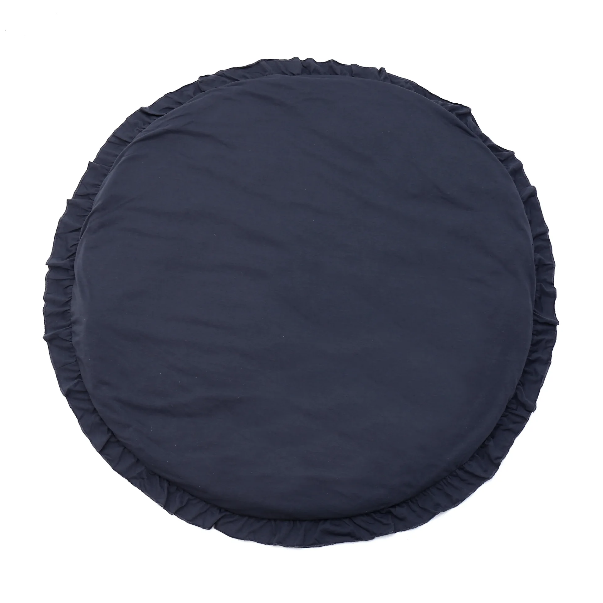 Coussin rond en coton doux pour bébé design nordique confortable et sécuritaire chambre d'enfant garçon et fil