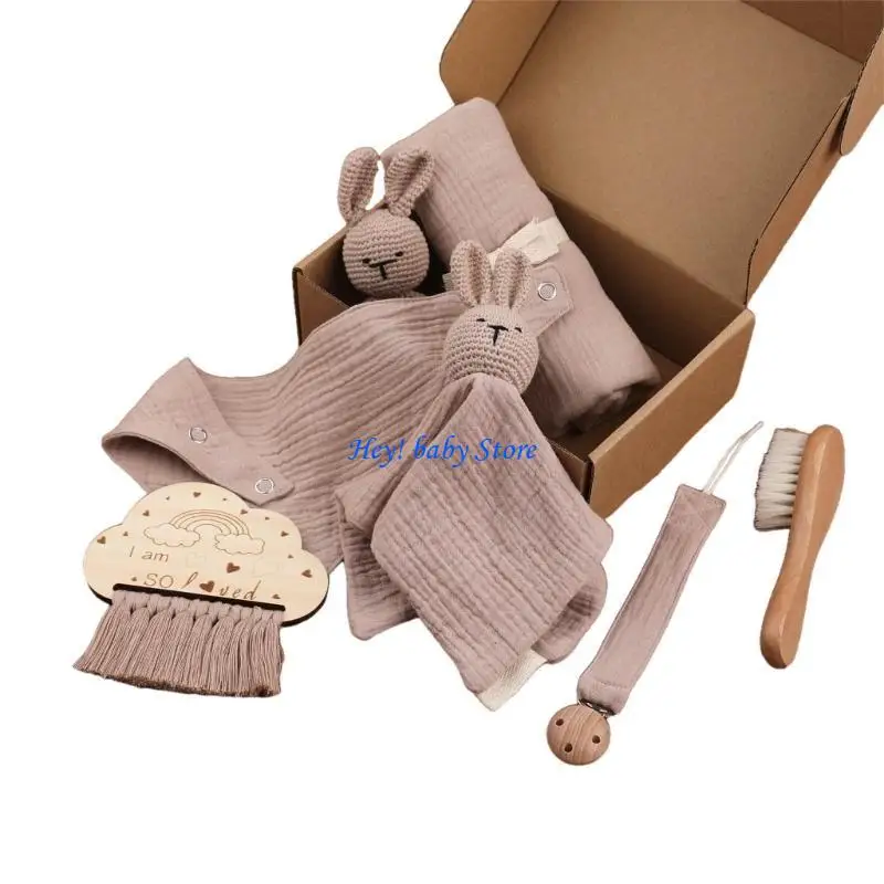 Ensemble bébé 7 pièces Douceur naturelle Éveil et confort Accessoires