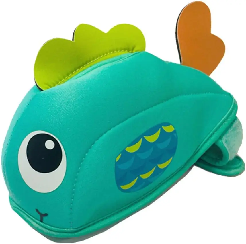Accessoire de bain en forme de baleine pour bébé protecteur de bouche jouet de bain sécuritaire design cartoon