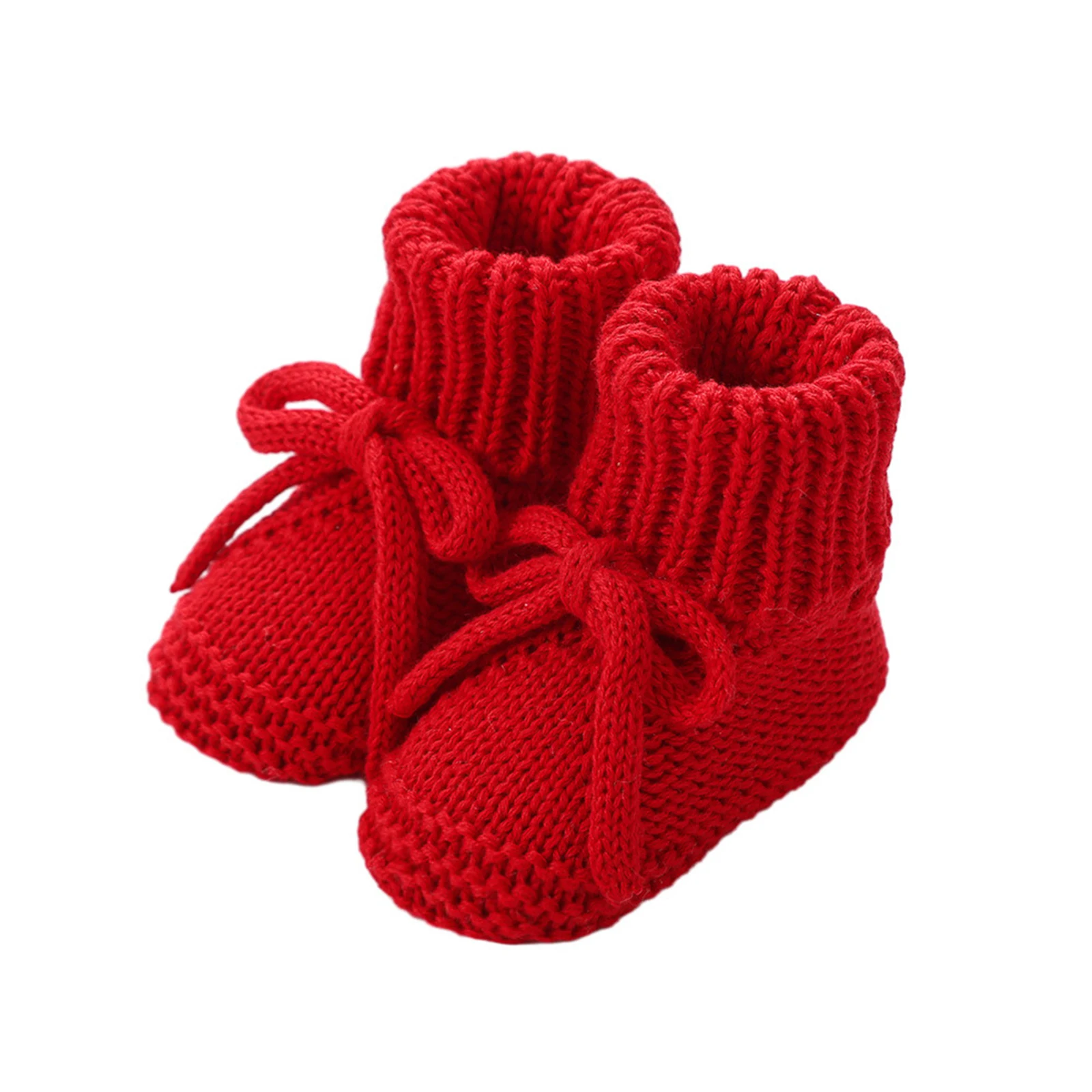 Chaussures bébé nouveauné intérieur chaussons tricot douces sécurité