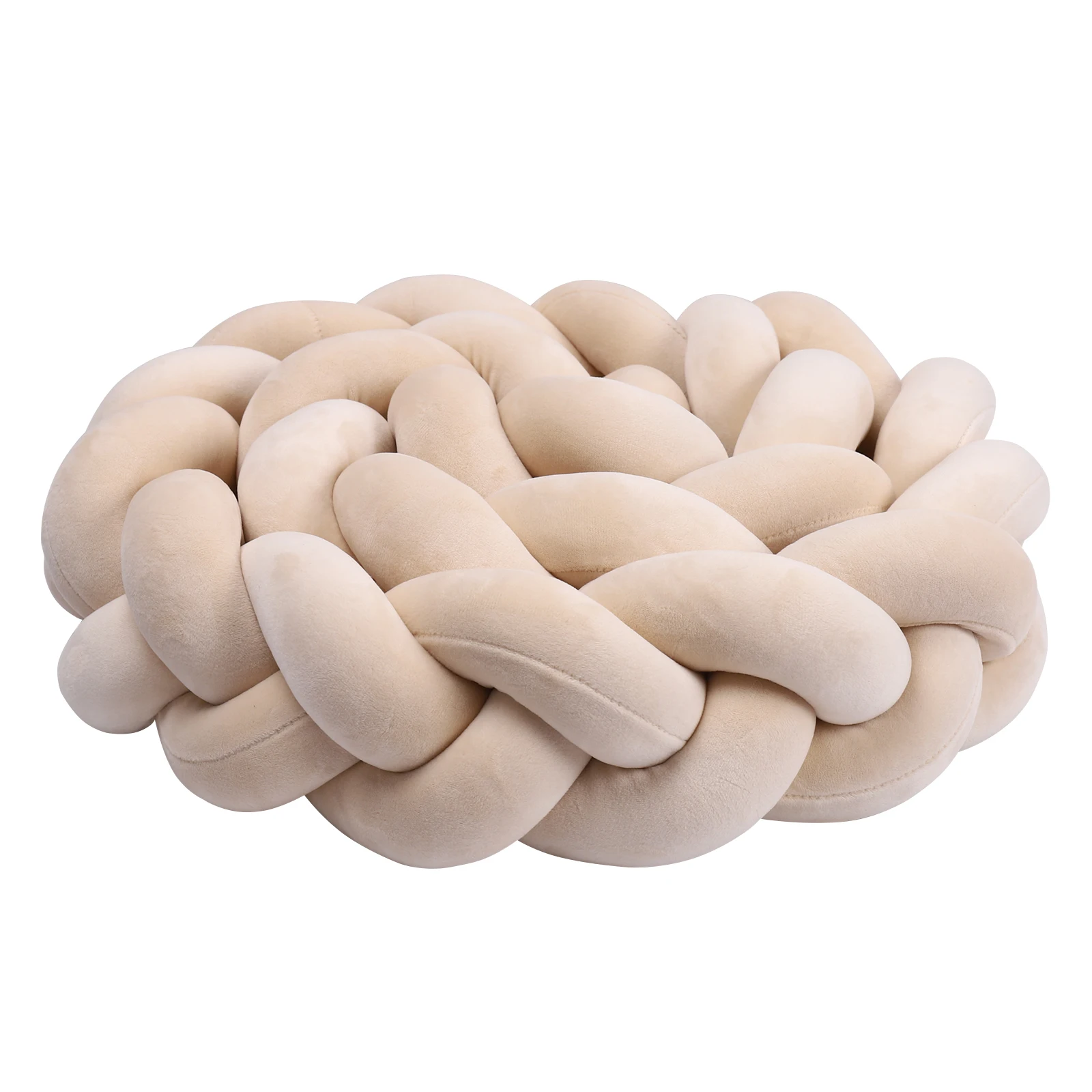 Parechoc bébé 14 mois protection lit ensemble literie oreiller nœud tressé coussin déco chambre bébé light kha