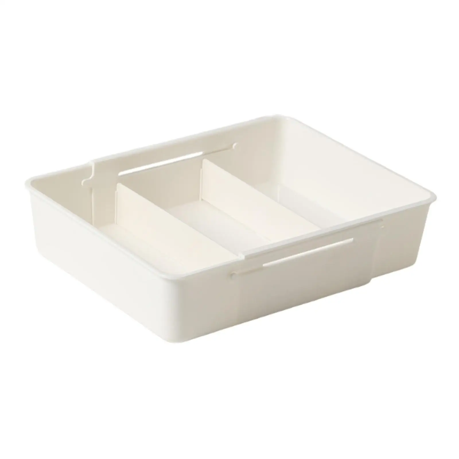 Organisateur de tiroir extensible contenant de rangement polyvalent compartiments ajustables pour bureau cuisi