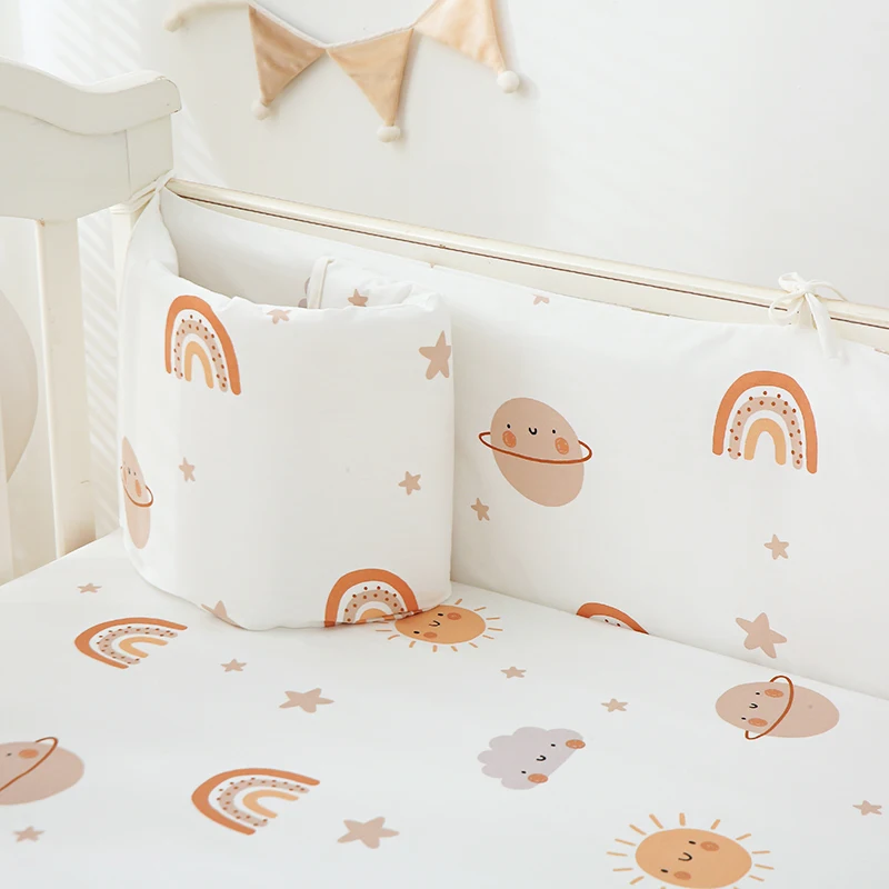 Rail de protection pour berceau bébé rembourrage doux coton bordure lit