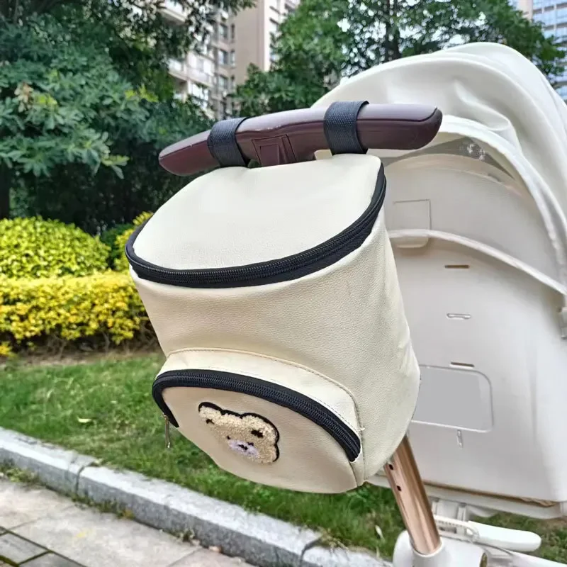 Sac de poussette flexible pour bébé Organizer de couches Sac de rangement étanche Accessoires bébé Design mode