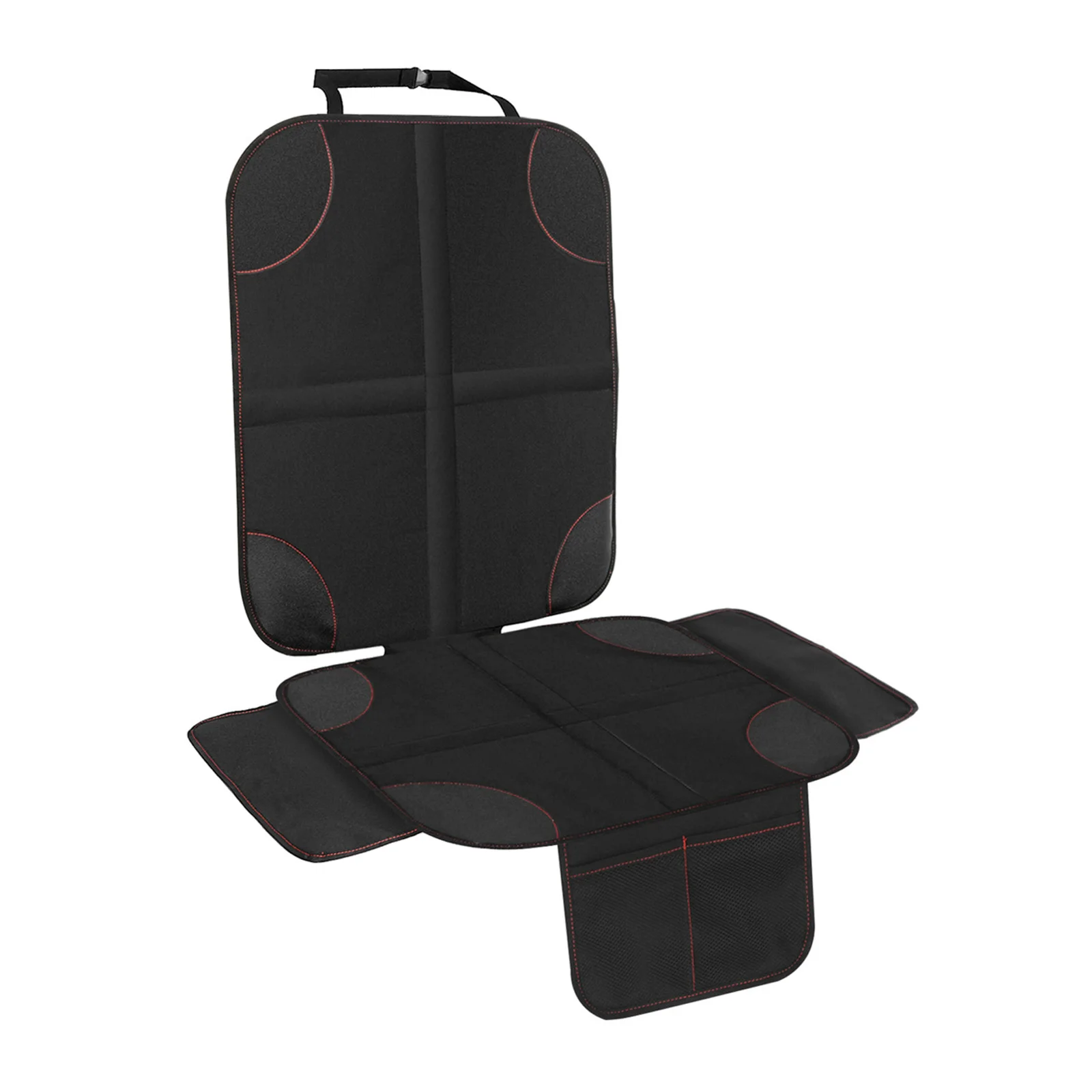 Protecteur de siège voiture bébé antidérapant résistant à l'usure tissu 600D poche de rangement universel comp