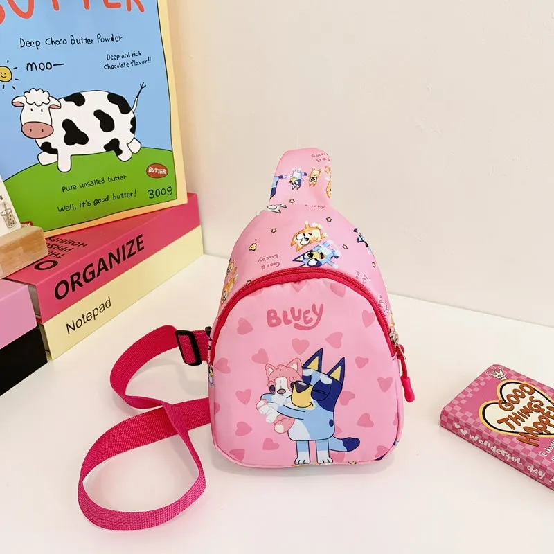 Sac à dos enfants Bluey design éducatif sac portable pour école sorties cadeau anniversaire enfants 38 ans