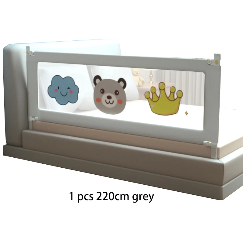 Barrière de lit Antichute pour nouveauné protection de sommeil sécurité enfant rail de lit motifs enfantins de