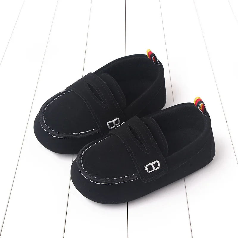 Chaussures bébé décontractées mocassins enfant 01 ans daim souple slipon sécurisées style élégant pour garçon 
