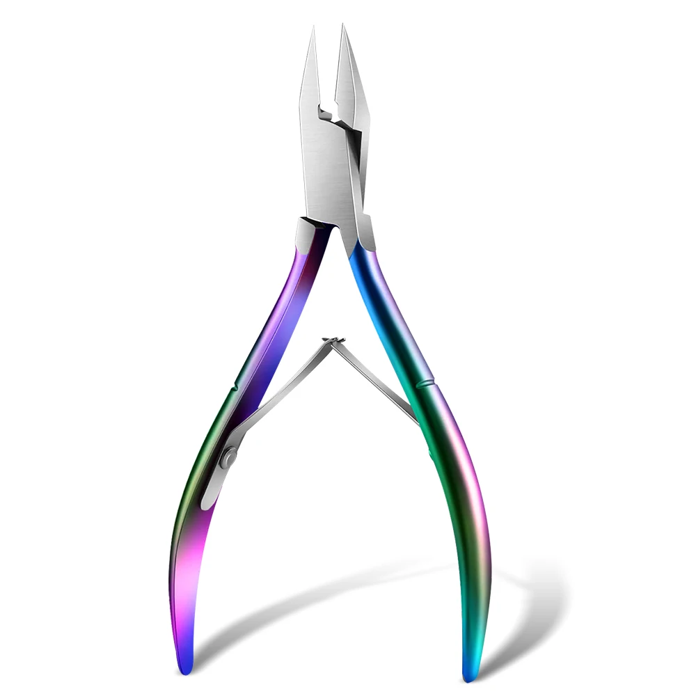 Pince à ongles professionnelle acier inoxydable design moderne manucure pédicure esthétique ergonomique facile
