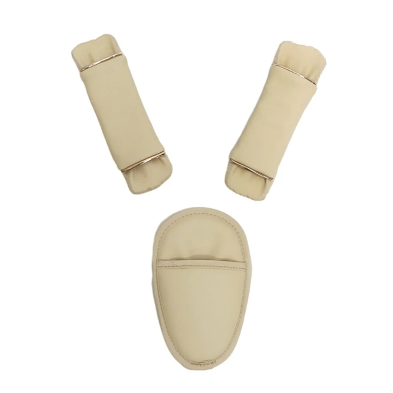 Ensemble universel de coussinets pour ceinture de sécurité de bébé couvresiège de voiture pour poussette et la