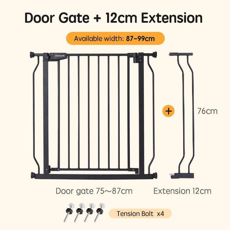 PANGDUBE clôture de sécurité pour enfants parc bébé porte de sécurité pour animal de compagnie enfant barrière