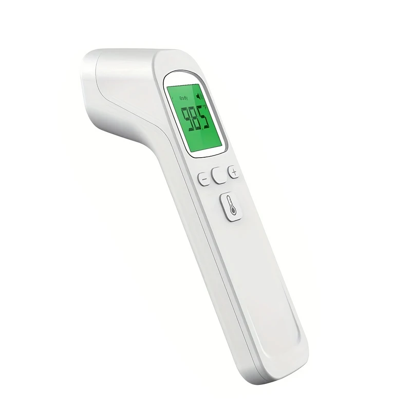 Thermomètre numérique frontal sans contact mesure de température corporelle bébé adulte design moderne compact