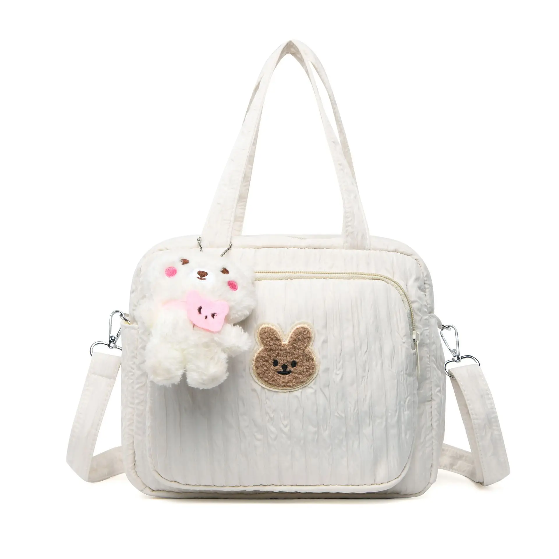 Sac de maternité en forme de lapin sac à langer multifonctionnel sac porté épaule sac à main sac de voyage pou