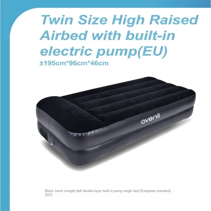 Matelas gonflable camping bébé lit de camping portable matelas pliable PVC design moderne facile à ranger haut