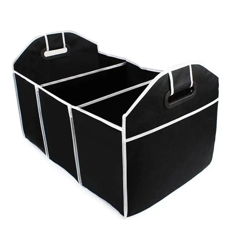 Organisateur de voiture pliable grande capacité multipoches rangement sécurisé antitaches facile à utiliser id