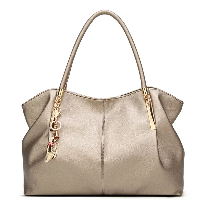 Sac à bandoulière de grande capacité pour maman style urbain simple élégant motif subtil tendance polyvalent à
