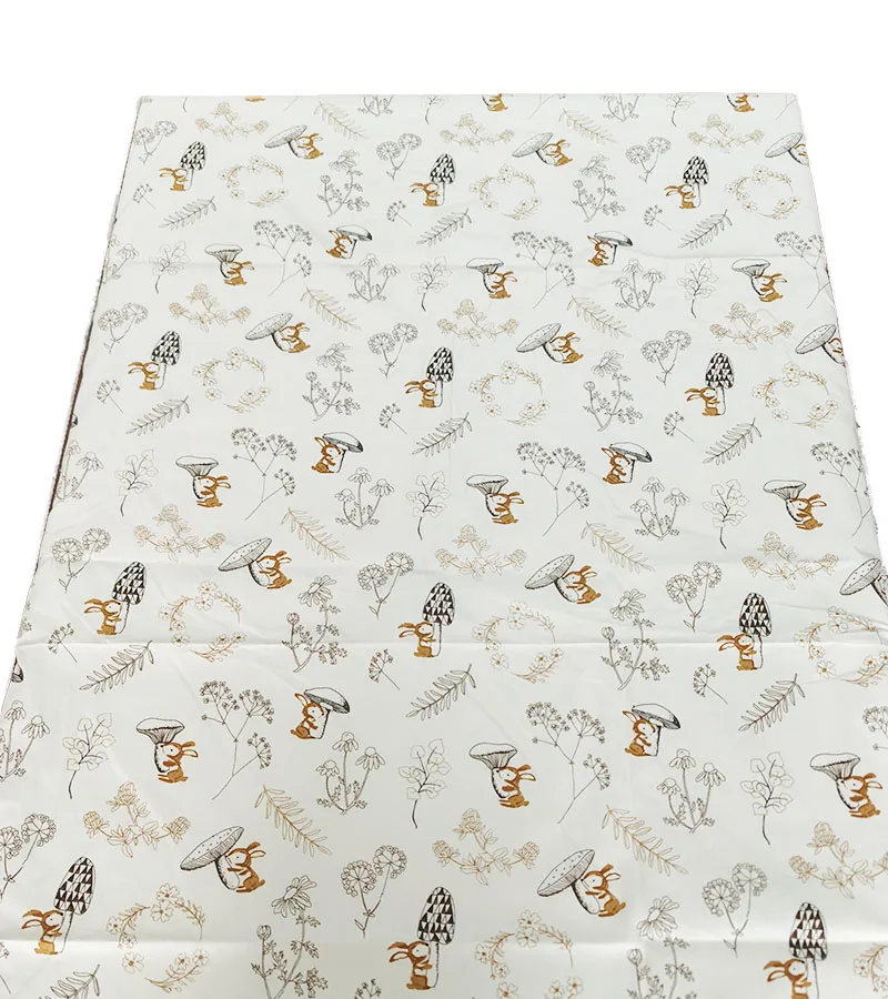 Draphousse personnalisé bébé 140x70cm tissu coton motifs animaux style ludique décoration chambre enfant hypoa