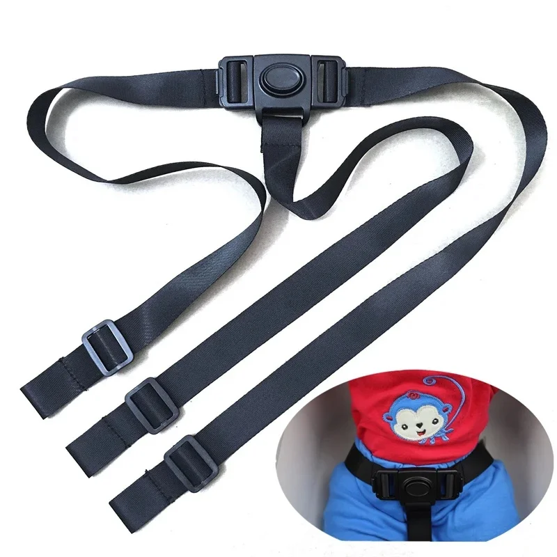 Ceinture de sécurité 3 points pour chaise haute bébé harnais ajustable
