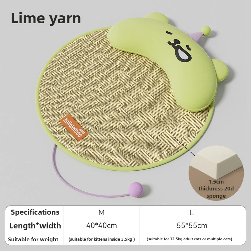 Tapis de lit pour chat doux et confortable design moderne non glissant hypoallergénique accessoires pour anima