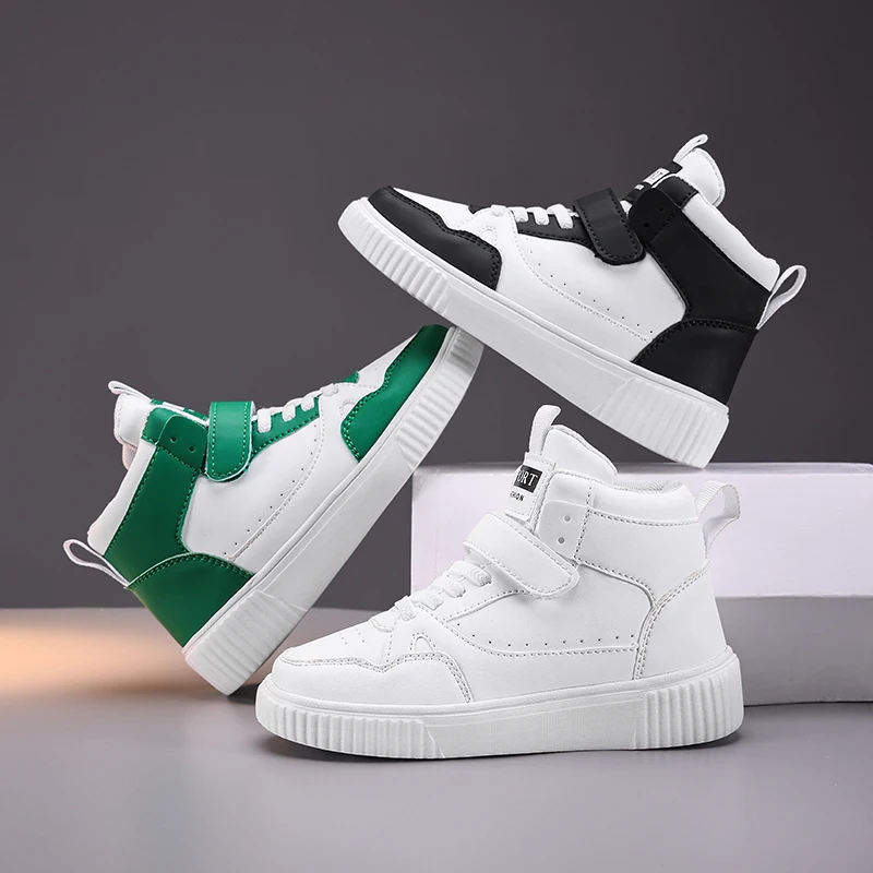 Baskets enfants haute performance baskets montantes enfants mode sportive confortable antidérapant respirant g