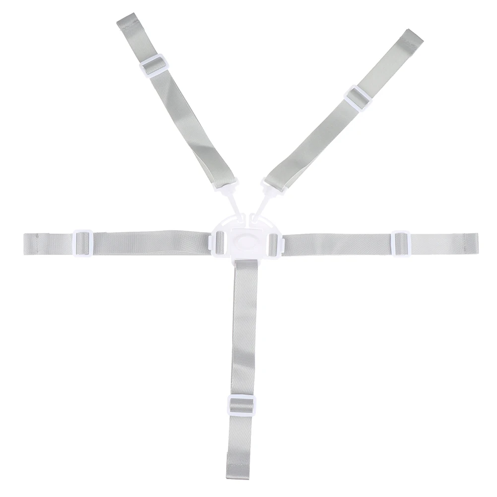 Ceinture de sécurité universelle 5 points pour chaise haute bébé harnais portable en nylon design sécurisé et 