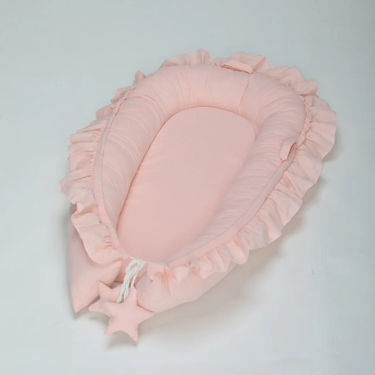 Lit nid portable en coton doux pour bébé bassinet confortable pour
