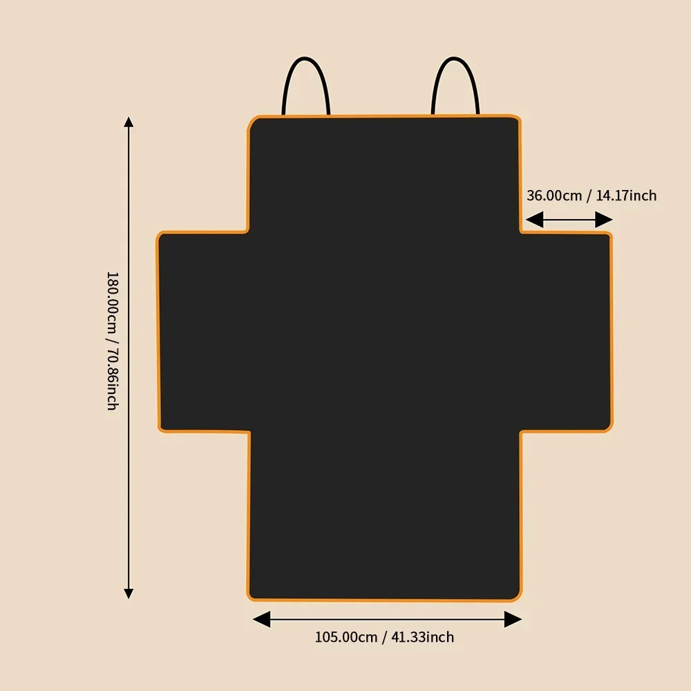 Tapis de piquenique en croix extérieur universel pour famille outdoor confort usage multiple facile à transpor