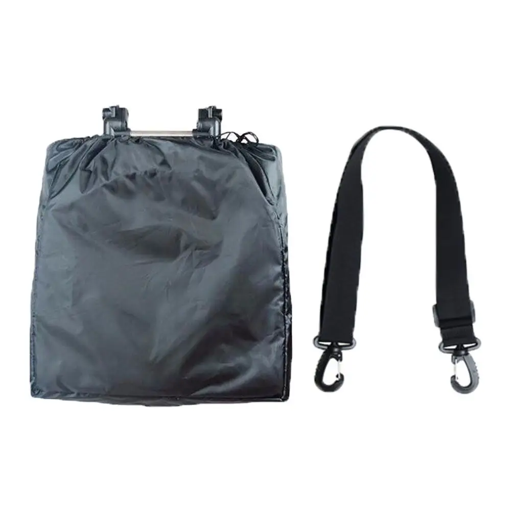 Sac de voyage universel léger noir pour poussette bébé housse transport pochette organizateur style moderne un