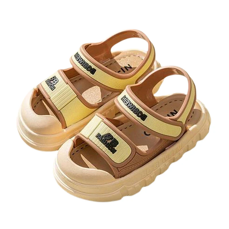 Sandales d'été enfants filles garçons chaussures plage décontractées semelle coordonnée respirante confortable