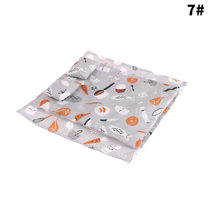 Torchon cuisine motifs aliments design moderne serviette table tissu doux lavable réutilisable multicolore